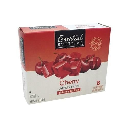 Essential Everyday Sf Cherry Gelatin Mix