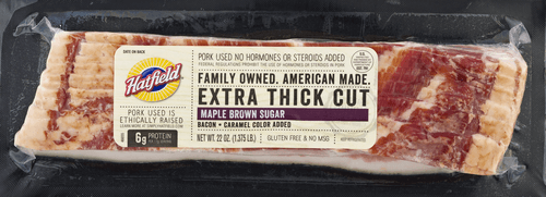 Hatfield Maple Brown Sugar Bacon Extra Thick Cut