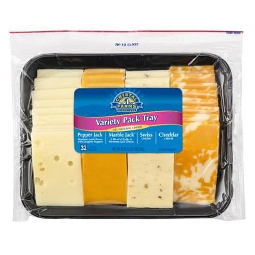 Crystal Farms Variety Pack Slices Tray