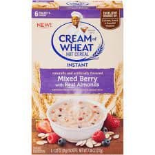 Cream Of Wheat Mix Berry Almonds