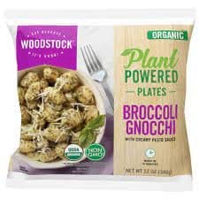 Woodstock Organic Broccoli Gnocchi With Creamy Pesto Sauce