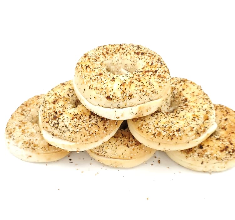 Redners 6-Pack Sliced Everything Bagels
