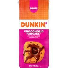 Dunkin' Coffee, Chocolate Chip; Pancake