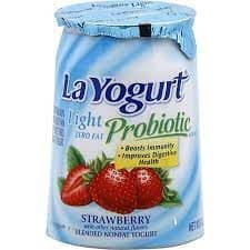La Yogurt Light Strawberry Yogurt