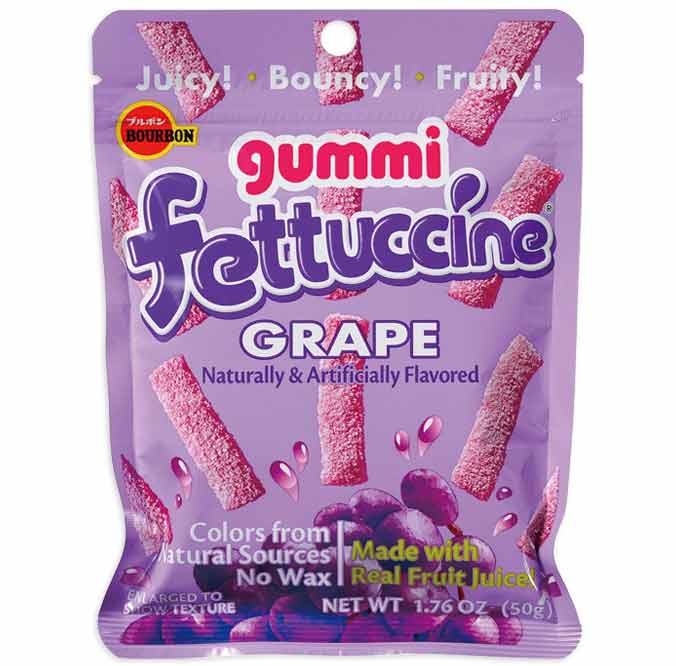Bourbon Fettuccine Grape Gummi