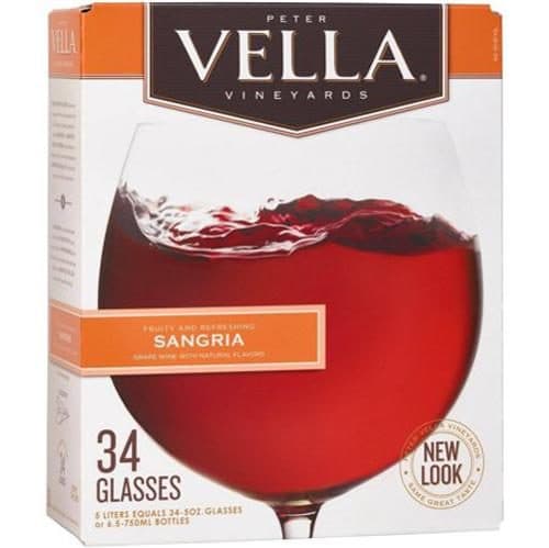 Peter Vella Sangria Red Box Wine