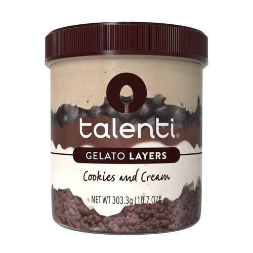 Talenti Cookies And Cream Gelato Layers - 303.3 Grams