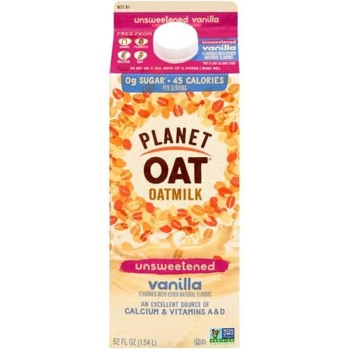 Is it Oats Free? Planet Oat Unsweetened Vanilla Oatmilk