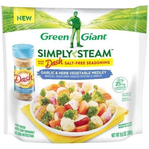 Green Giant Simply Steam Garlic & Herb Vegetable Medley