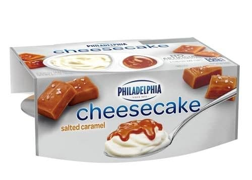 Philadelphia Cheesecake Cups, Salted Caramel