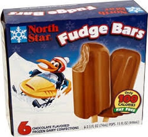 North Star Chocolate Flavored Fudge Bars