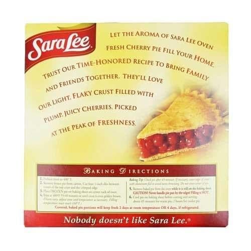 Sara Lee Pie Oven Fresh Cherry
