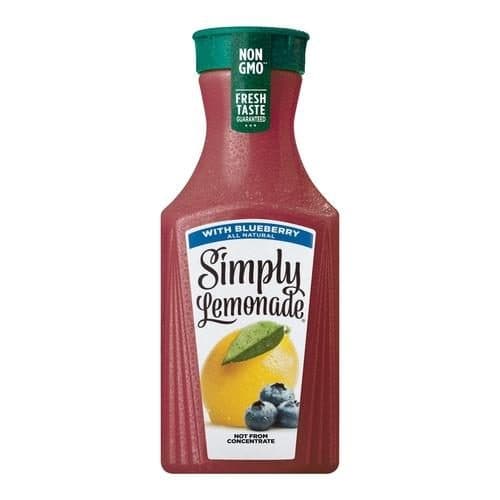 Simply Lemonade Juice All Natural With Blueberry