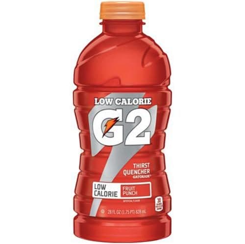 Gatorade G2 Lower Sugar Thirst Quencher Fruit Punch Artificially Flavored