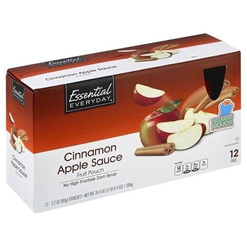 Essential Everyday Cinnamon Applesauce Pouch