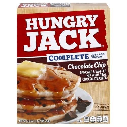 Hungry Jack Complete Chocolate Chip Pancake & Waffle Mix