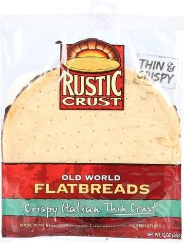 Rustic Crust Flatbreads, Thin Crust, Crispy Italian