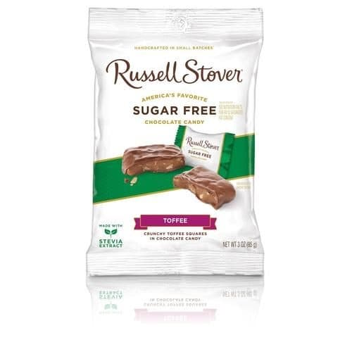 Russell Stover Sugar Free Toffee Squares