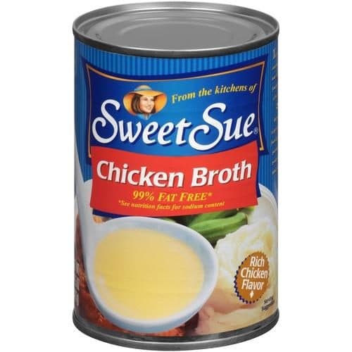 Sweet Sue 99% Fat Free Chicken Broth
