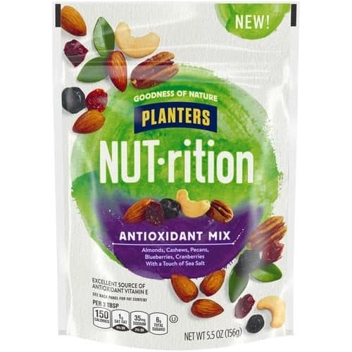 Planters Nut-Rition Snack Nuts Antioxidant Mix