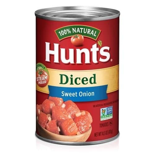 Hunt'S Diced Tomatoes Sweet Onion