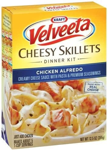 Velveeta Skillets Chicken Alfredo One Pan Dinner Kit