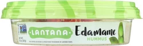 Edamame Hummus With Red Pepper