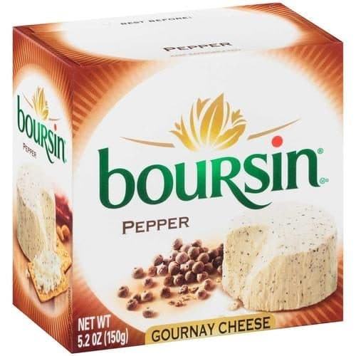 Boursin Cracked Black Pepper Gournay Cheese