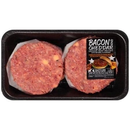 Tyson Bacon Cheddar Burger Patties