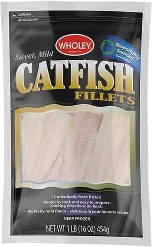 Wholey Mild Sweet Catfish Fillets