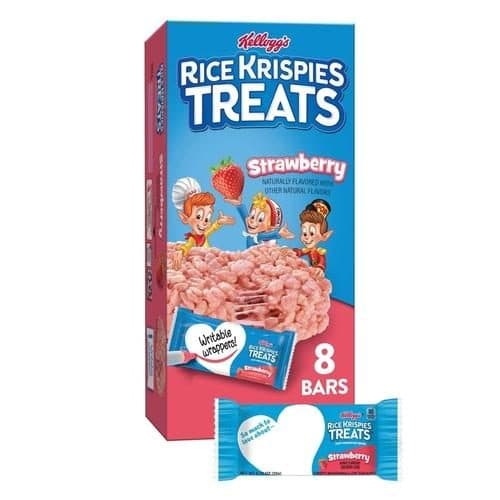 Kelloggs Strawberry Rice Krispies Treats