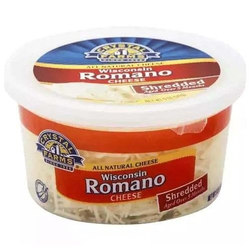 Crystal Farms Shredded Romano
