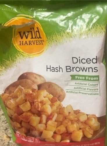 Wild Harvest Hash Browns, Diced