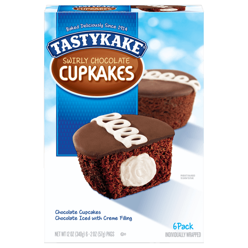 Tastykake Swirly Chocolate Cupkakes