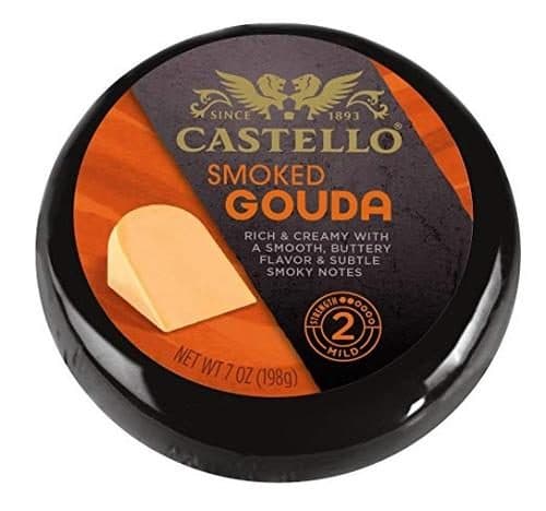 Castello Cheese Gouda Smoked Mild Round