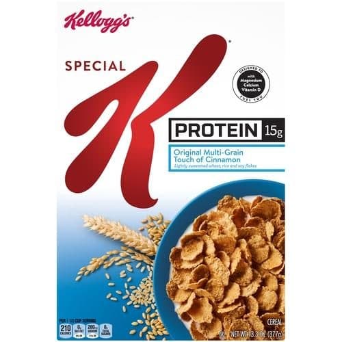 Special K Protein Breakfast Cereal Original Multigrain Touch Of Cinnamon
