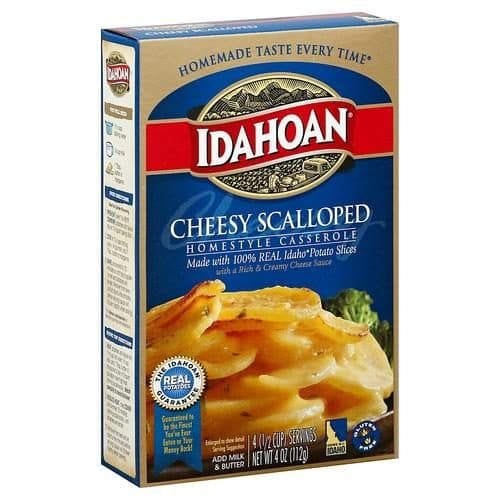 Is it Coconut Free? Idahoan Homestyle Casserole Cheesy Scalloped With Creamy Cheese Sauce