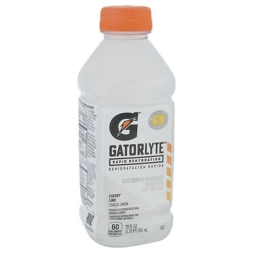 Is it Legume Free? Gatorade Gatorlyte Rapid Rehydration Cherry Lime Electrolyte Beverage