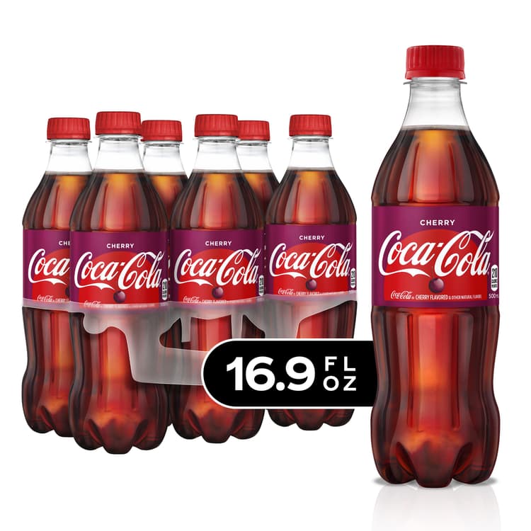Coca-Cola Soda Pop Flavored Cherry