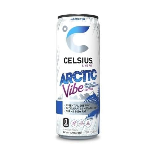 Is it Almond Free? Celsius Sparkling Arctic Vibe Energy Drink Berry Edition