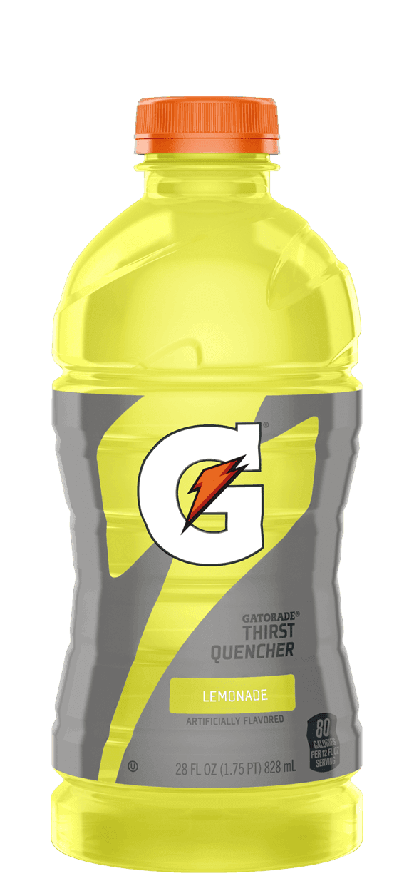 Gatorade Thirst Quencher Lemonade Artificially Flavored