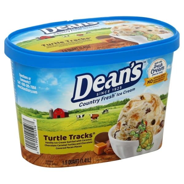 Dean'S Ice Cream, Turtle Tracks