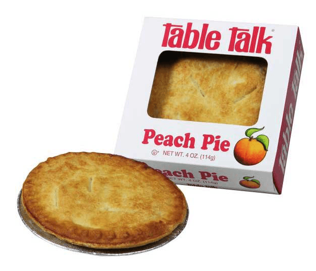 Table Talk Pb Peach Pie