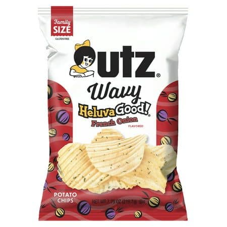 Utz Wavy Heluva Good! French Onion Flavored