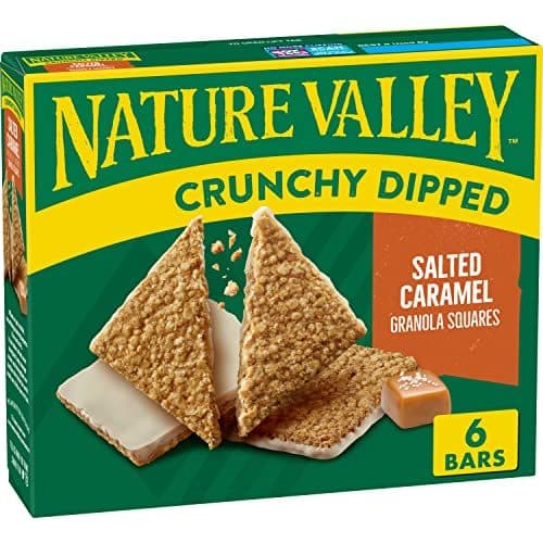 Nature Valley Crunchy Dipped Salted Caramel Naturally Flavored Granola Squares