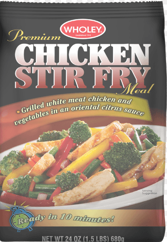 Wholey Meal Chicken Stir Fry