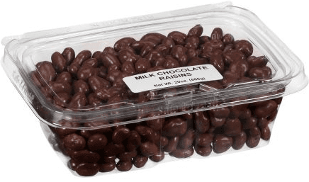 Jlm Manufacturing Milk Chocolate Raisins
