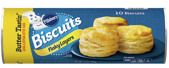 Pillsbury Flaky Butter Tastin Biscuits