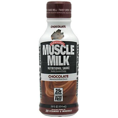 Muscle Milk Genuine Protein Shake, Chocolate, Oz Bottle, Protein