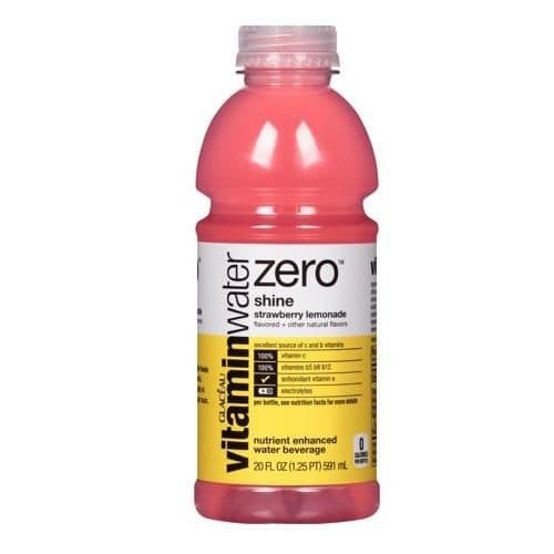 Glaceau Vitaminwater Zero Sugar Shine Strawberry Lemonade